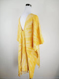 Waffle Tie-Dye Beach Towel Cover-Up One Size | Zarnesh