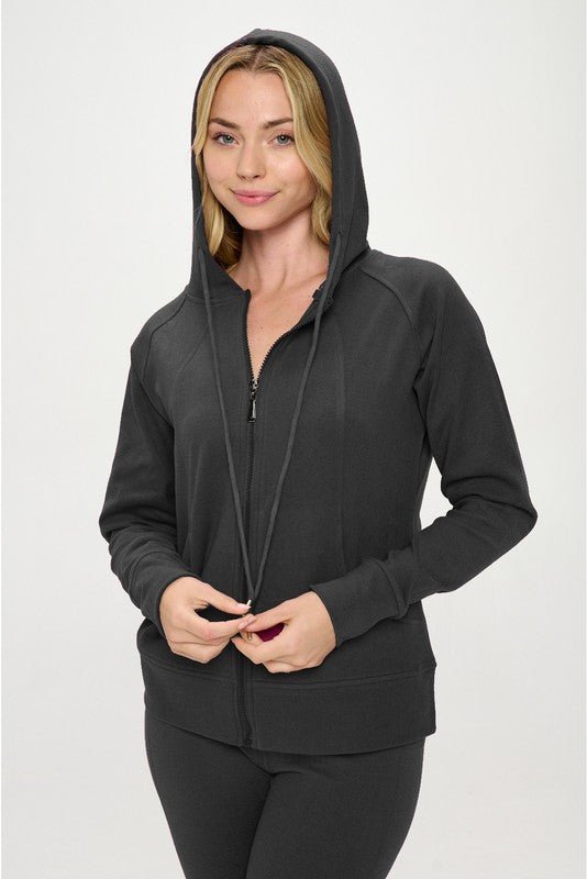 Women's Basic Fall Casual Active Hoodie Set | Zarnesh
