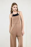 Women’s Boho Plus Wide Leg Overall Jumpsuit with Pocket | Zarnesh