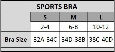 Women's Camo Camouflage Sports Bra Racerback Activewear | Zarnesh