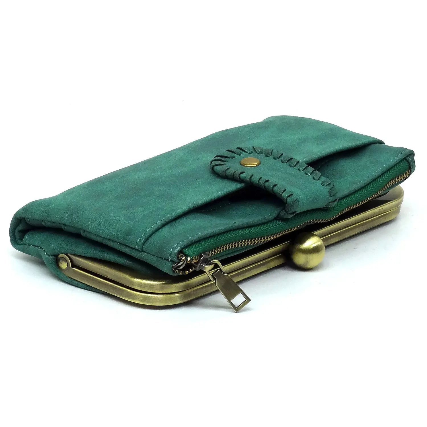Women’s Crossbody Kiss Lock Phone Wallet Clutch | Zarnesh