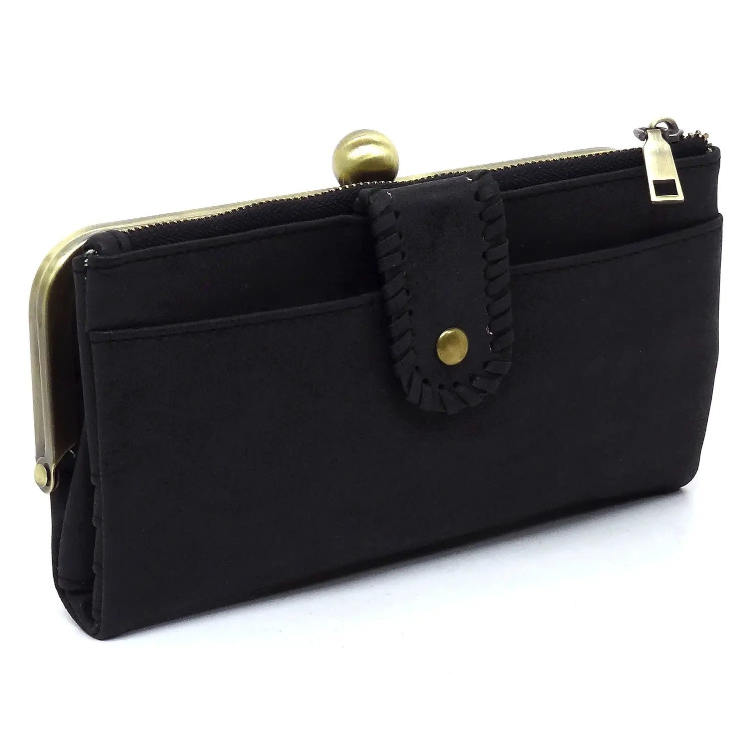 Women’s Crossbody Kiss Lock Phone Wallet Clutch | Zarnesh