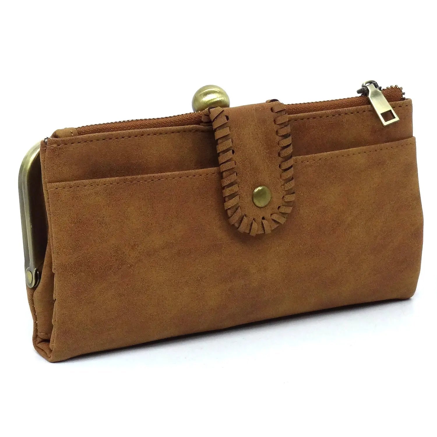 Women’s Crossbody Kiss Lock Phone Wallet Clutch | Zarnesh