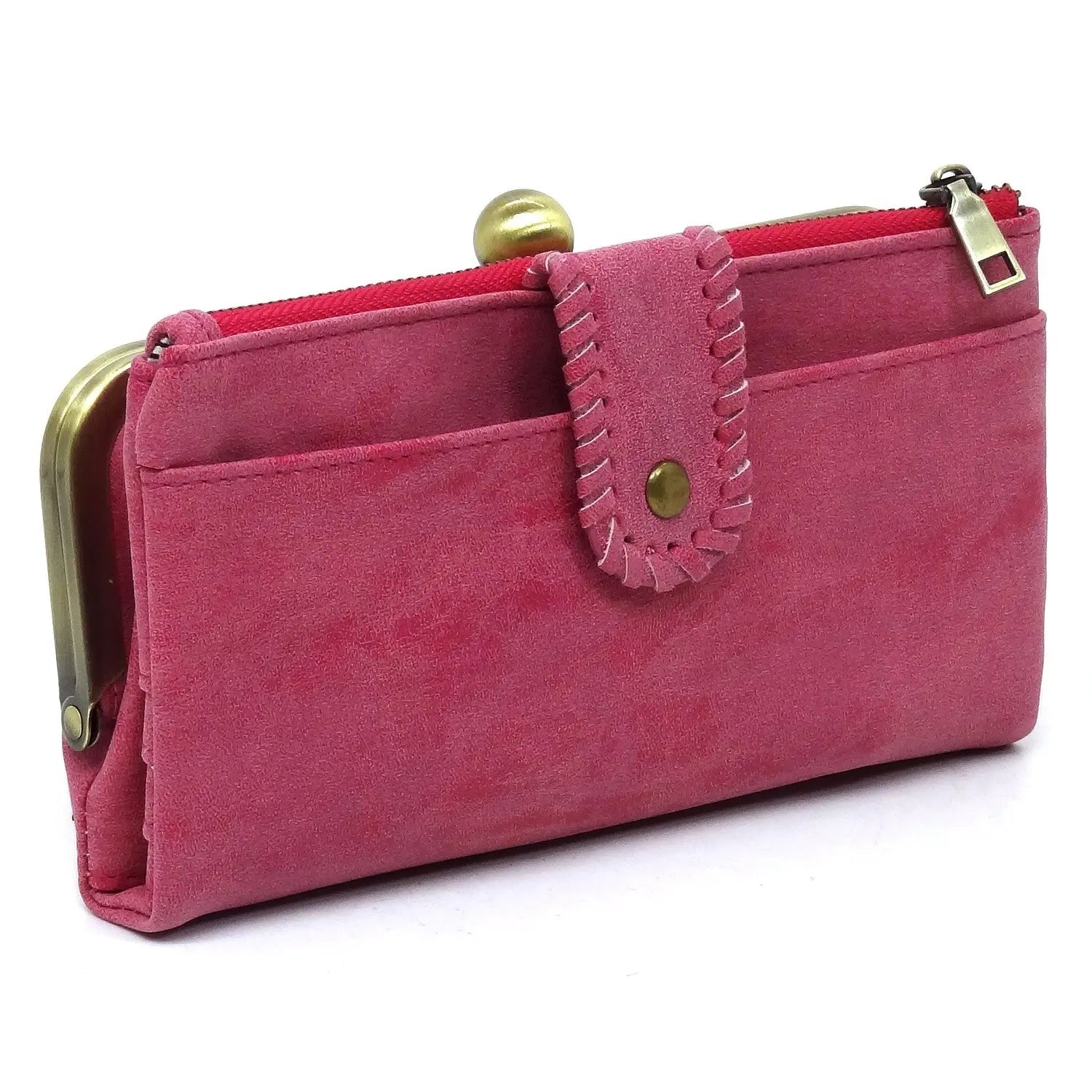 Women’s Crossbody Kiss Lock Phone Wallet Clutch | Zarnesh