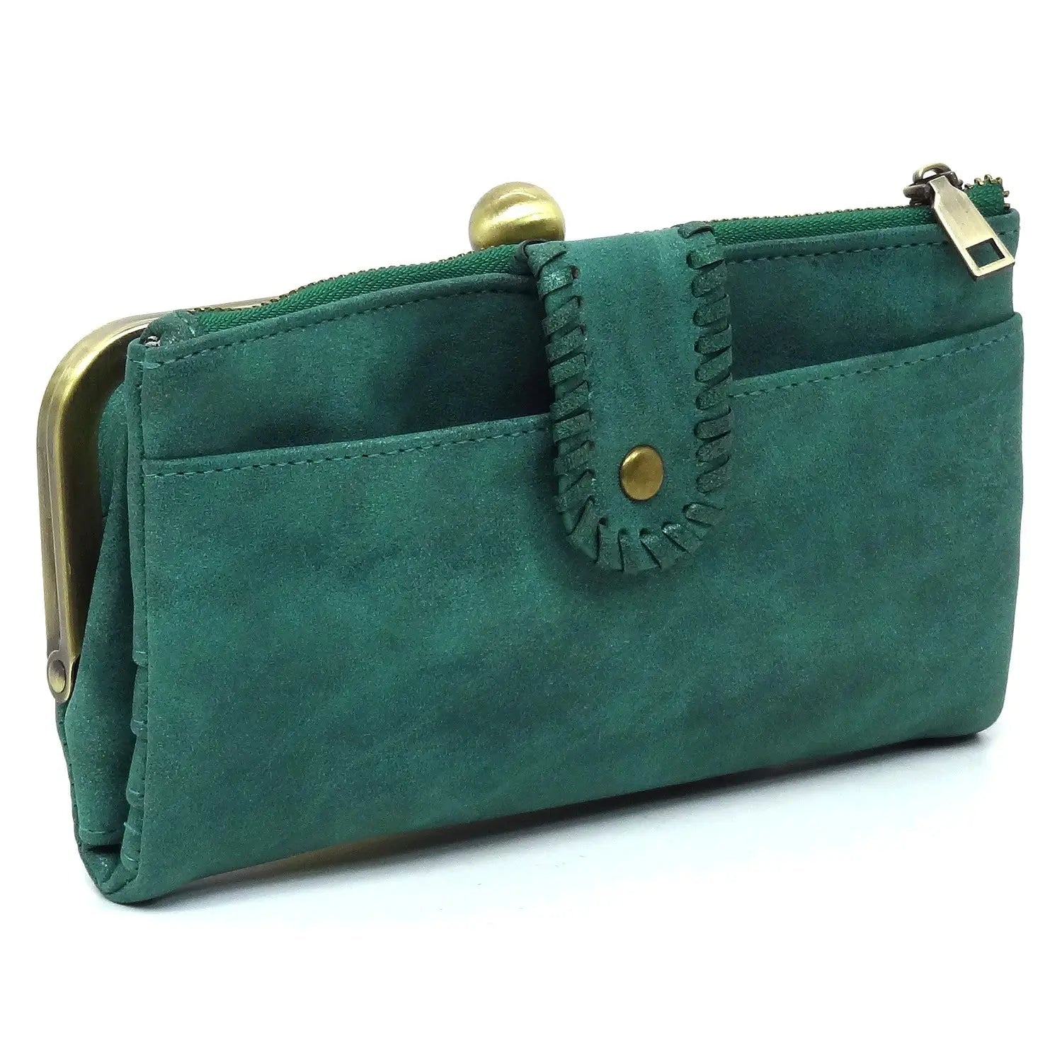 Women’s Crossbody Kiss Lock Phone Wallet Clutch | Zarnesh