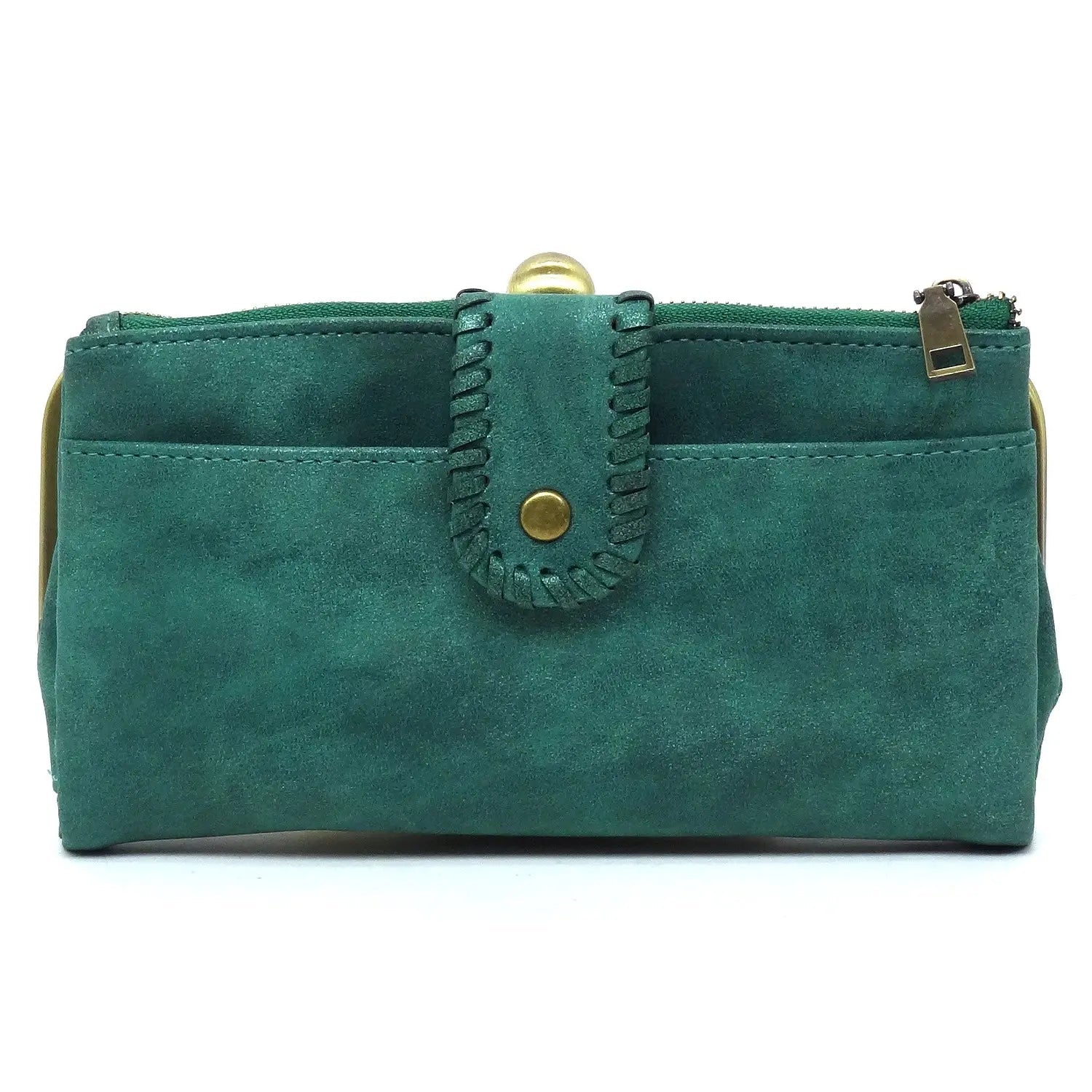 Women’s Crossbody Kiss Lock Phone Wallet Clutch | Zarnesh