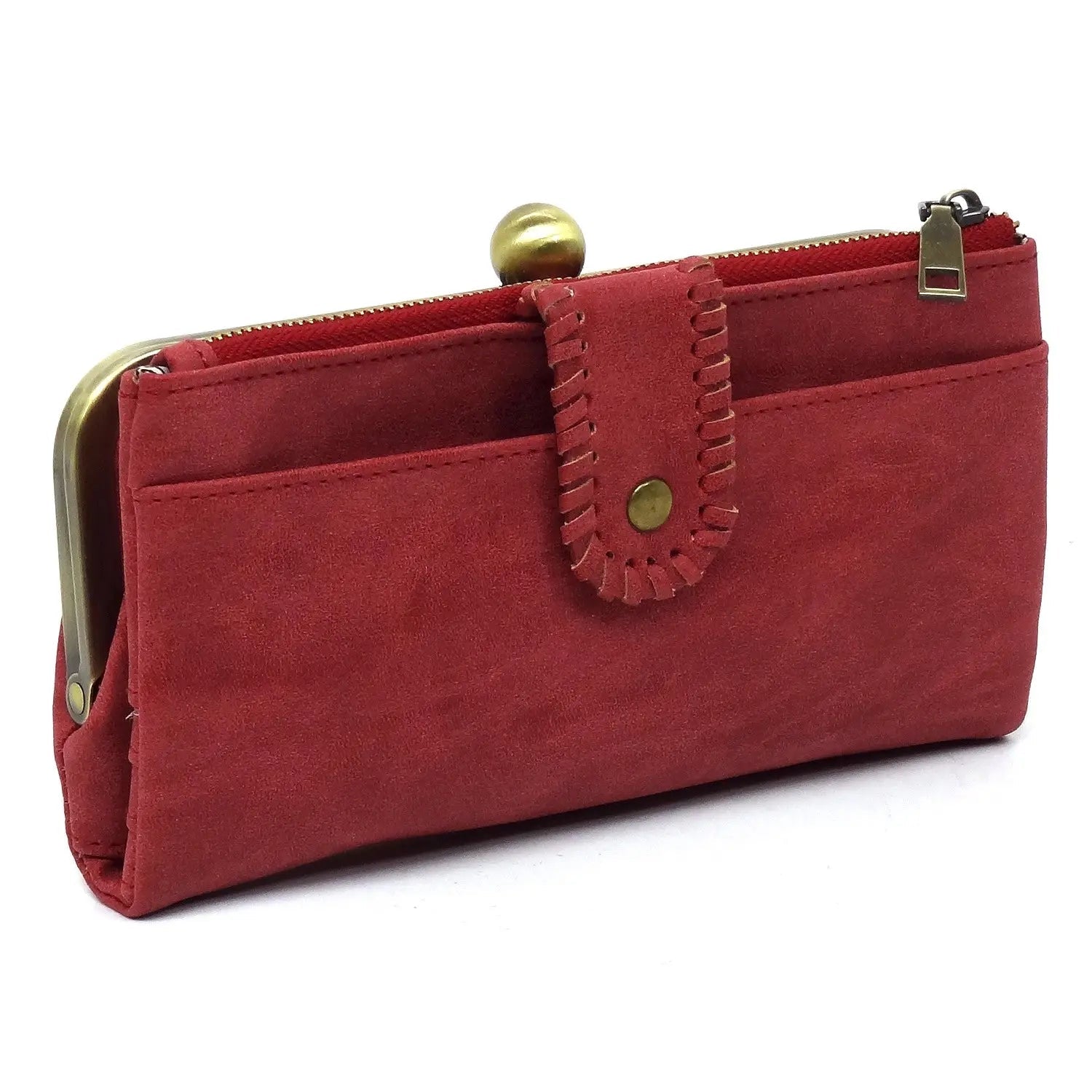 Women’s Crossbody Kiss Lock Phone Wallet Clutch | Zarnesh