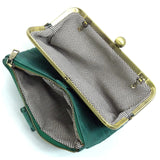 Women’s Crossbody Kiss Lock Phone Wallet Clutch | Zarnesh