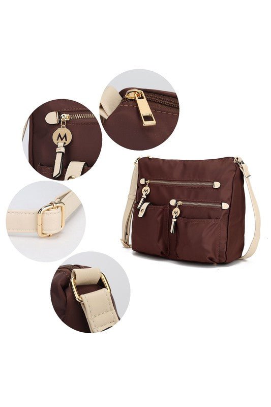 Womens MKF Collection Serena Color Block Shoulder by Mia | Zarnesh