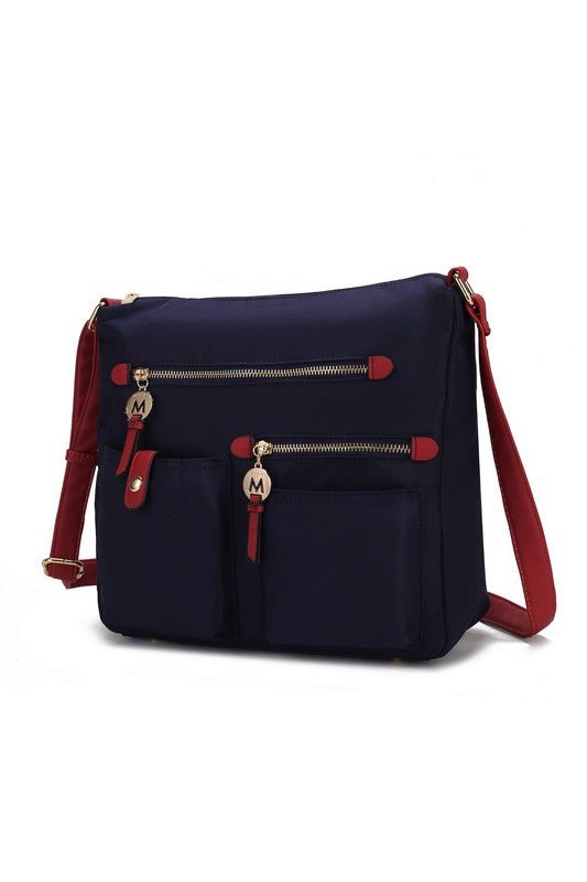 Womens MKF Collection Serena Color Block Shoulder by Mia | Zarnesh