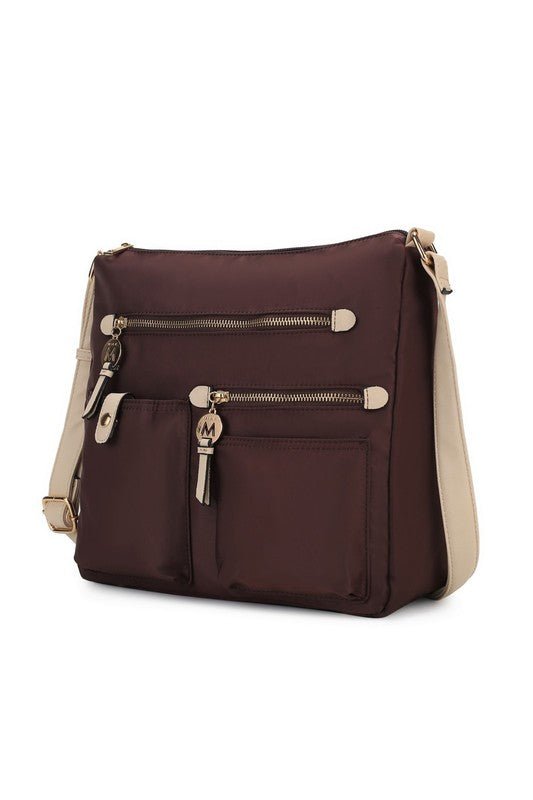 Womens MKF Collection Serena Color Block Shoulder by Mia | Zarnesh