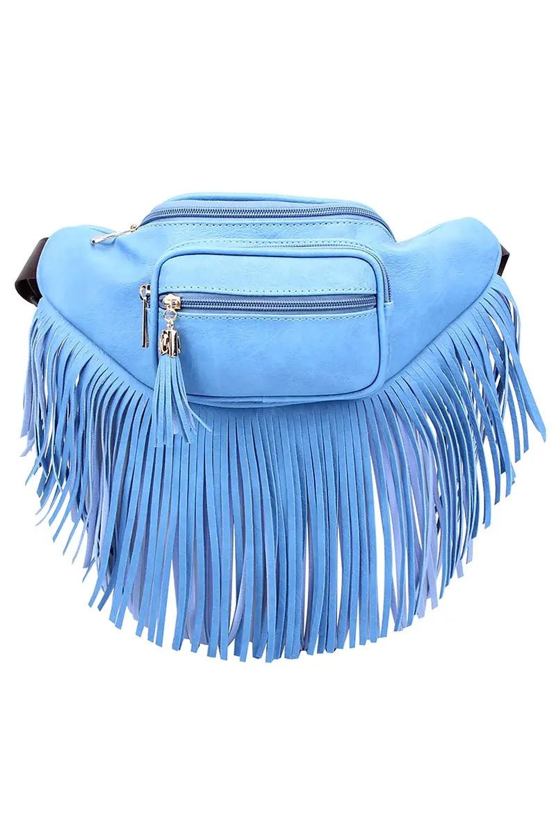 Women’s Solene Fashion Fanny Pack Fringe Tassel Waist Bag | Zarnesh