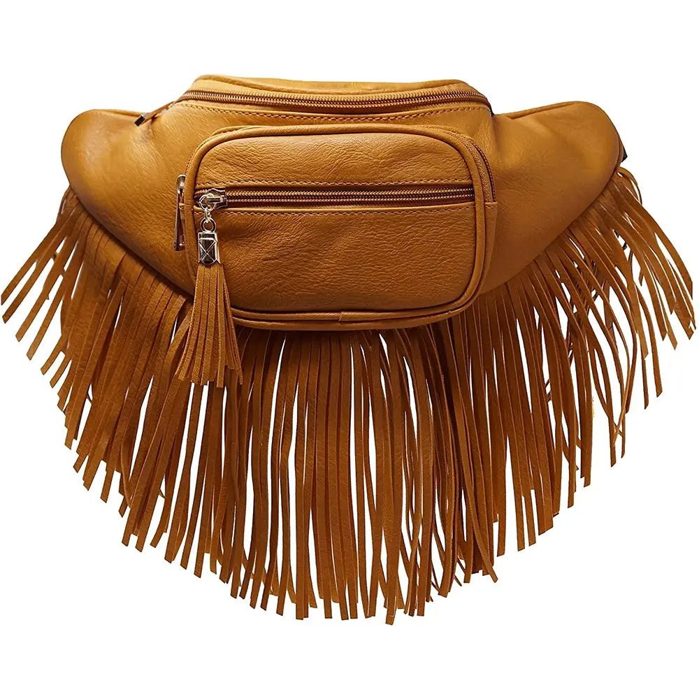 Women’s Solene Fashion Fanny Pack Fringe Tassel Waist Bag | Zarnesh
