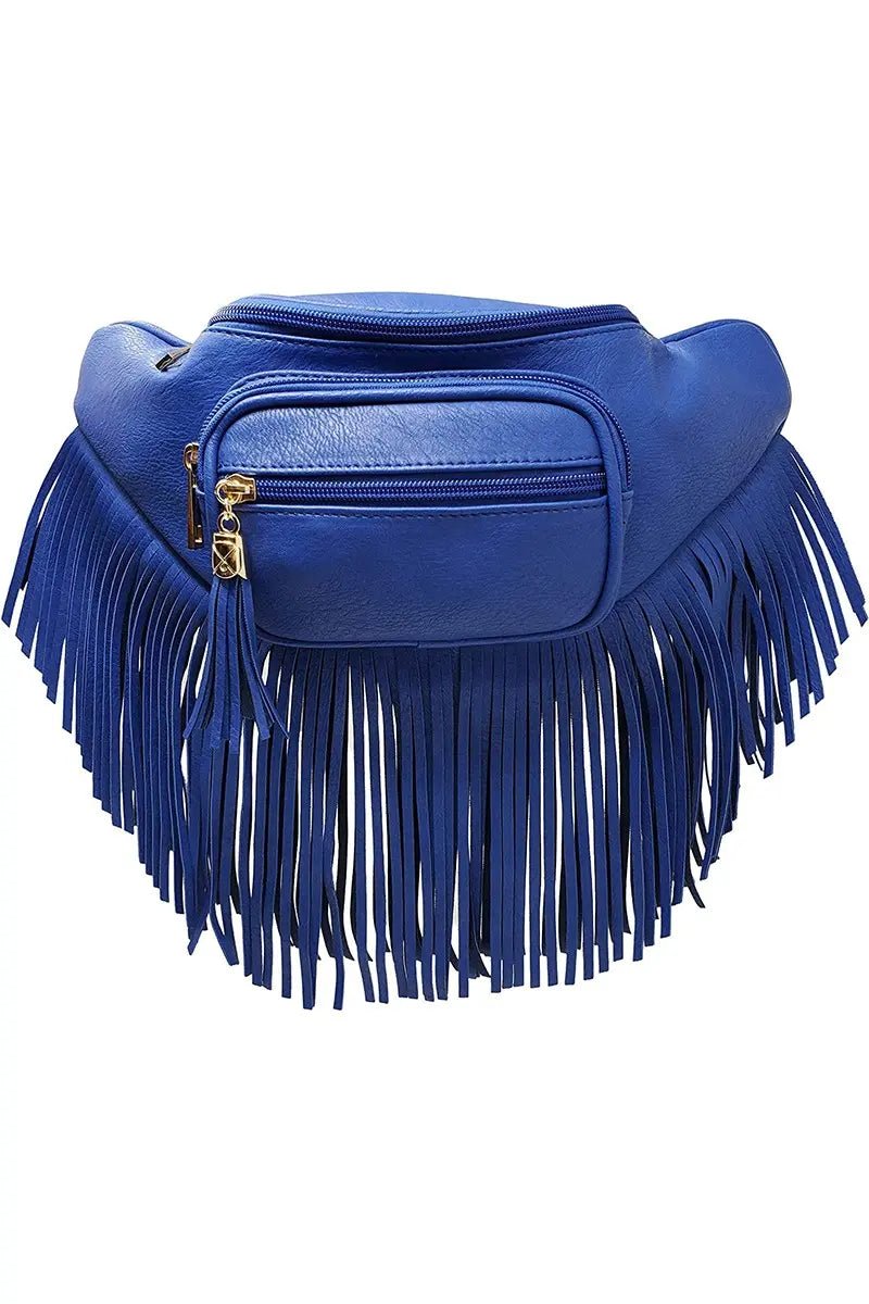 Women’s Solene Fashion Fanny Pack Fringe Tassel Waist Bag | Zarnesh