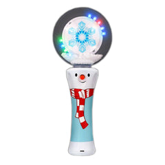 LED Spinning Winter Wonderland Light Up Wand | Zarnesh