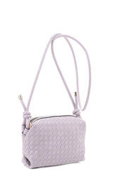 Elevate Your Look with our Braid Texture Zipper Crossbody Bag – Stylish and Versatile Fashion Accessory