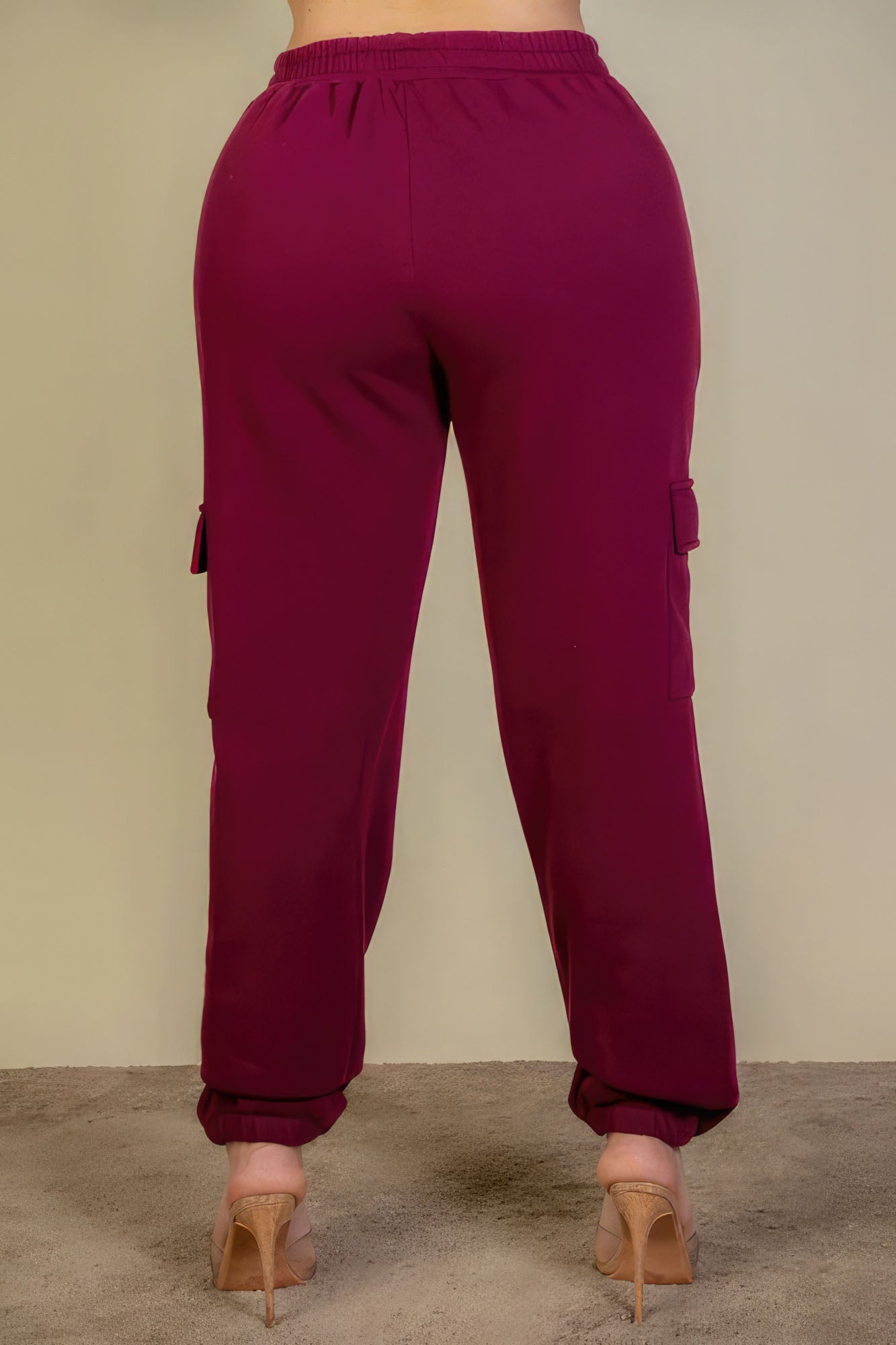 Plus Size Side Pocket Drawstring Waist Sweatpants | Zarnesh