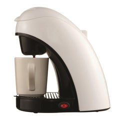 Brentwood Single Cup Coffee Maker - White  | Zarnesh